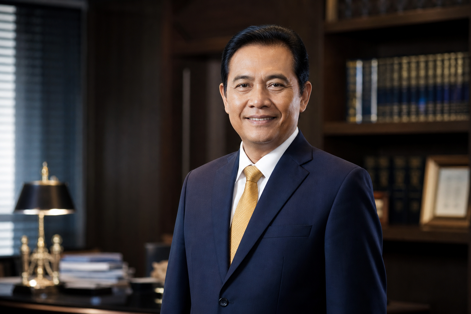 Notaris Budi Santoso, S.H., M.Kn. — notaris profesional berjas dan dasi